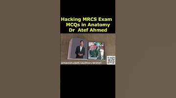 Hacking MRCS Exam  MCQs in Anatomy Book by Dr  Atef Ahmed 3 #mrcs #anatomy #mcqs #surgery #shorts