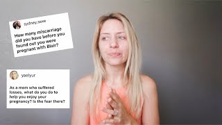 DEALING WITH RECURRENT MISCARRIAGES + QUITTING MY JOB? | Q&amp;A | Lauren Self