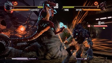 Killer Instinct: Sabrewulf vs Riptor