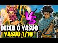 DEIXEI O YASUO 1/10 PQ BANIU MEU NASUS | League of Legends | OLAF VS YASUO