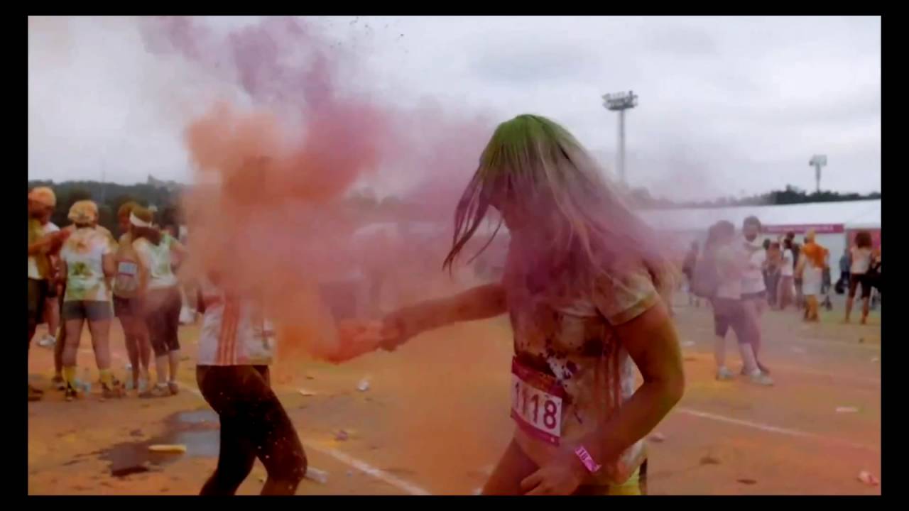 Красочный забег 2016   Color Run 2016