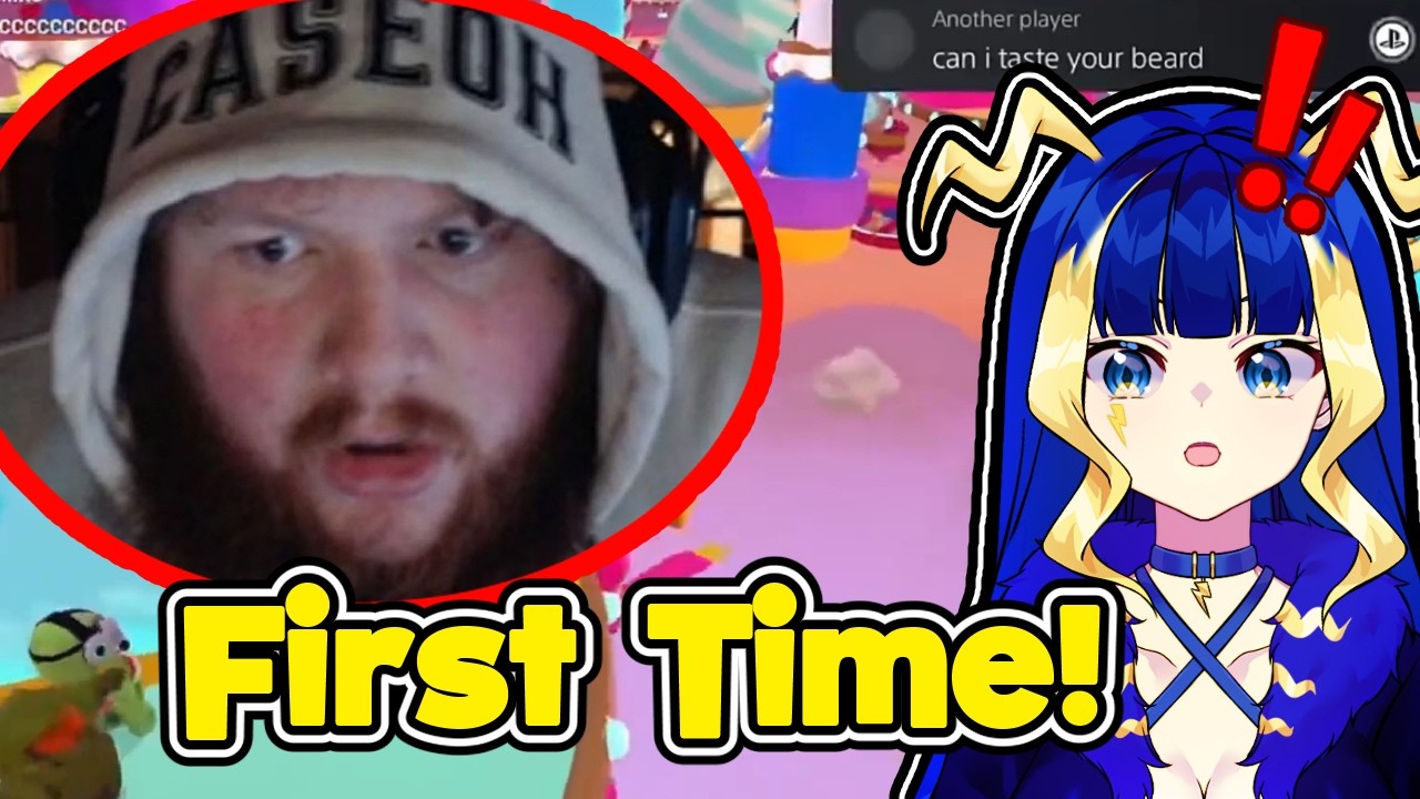 Vtuber's FIRST TIME seeing CASEOH RAGE