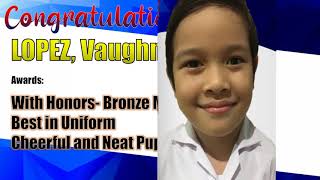 Grade 1  Virtual Recognition S Y  2019 2020