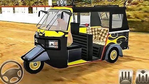 Offroad Tourist Tuk Tuk - Auto Rickshaw Racing Taxi - Android Gameplay #1