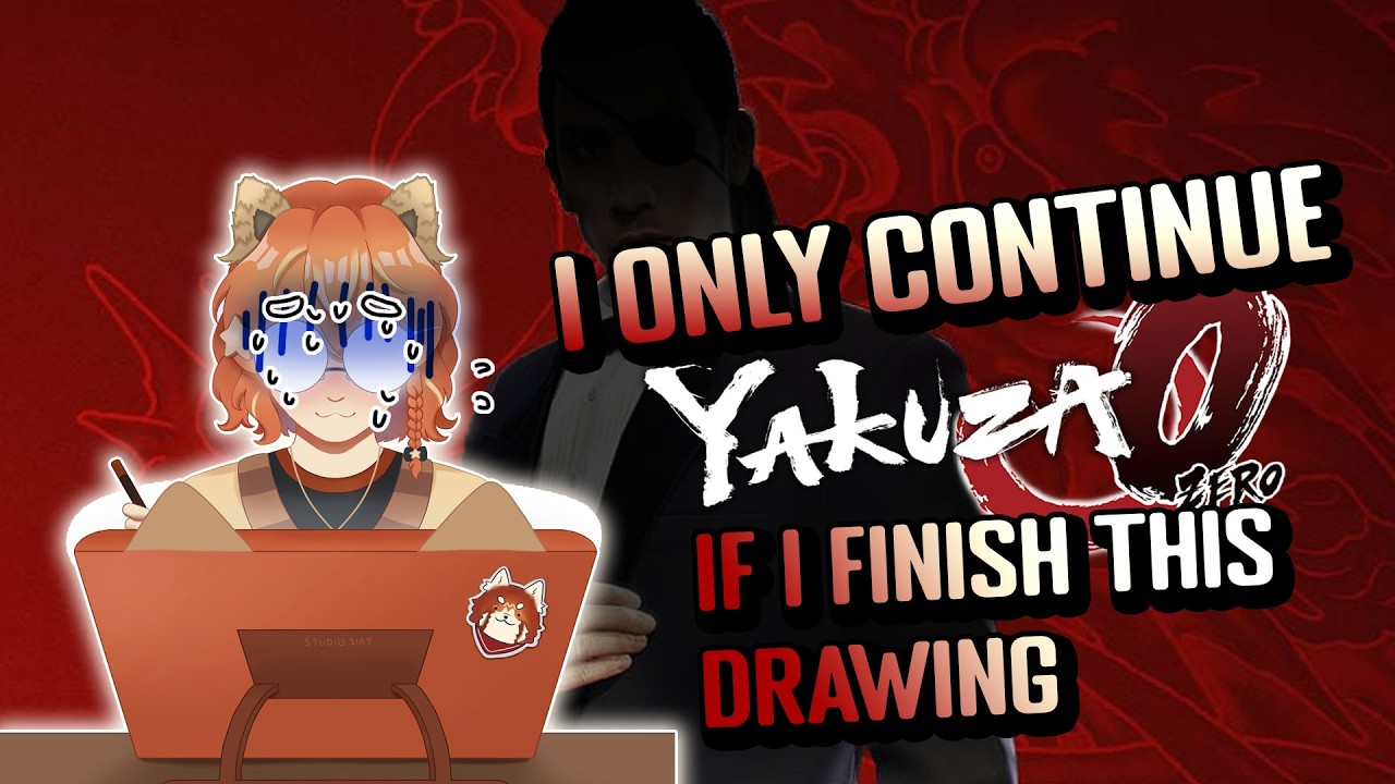 【Drawing / Yakuza 0】expanding my cabaret empire IF i finish this art 【Mo Ayato - SFU vAmbassador】