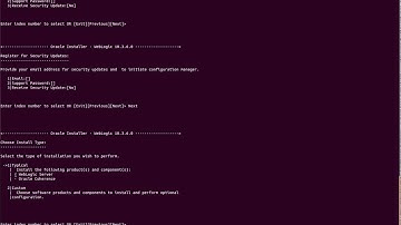 install weblogic linux command line(cli/console mode)