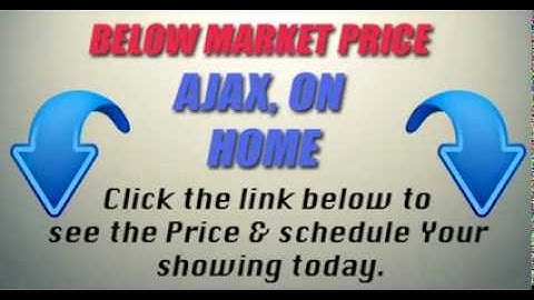 Houses For Sale In Ajax And Pickering