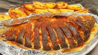 That's how to cook Fish, you haven't tried it yet. Mirror Carp baked in the oven!