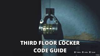 R.P.D Third Floor Locker Code Guide - Resident Evil 3 Remake