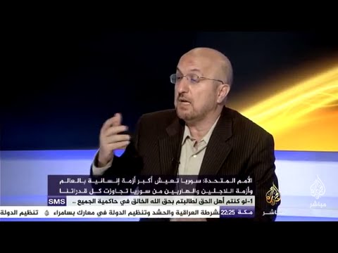 تطورات الأوضاع السياسية والإنسانية في سورية