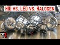 HID vs. LED vs. Halogen & Beam Patterns