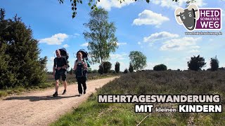 50 Windeln, Drei Männer & eine Frau - 4 Tage Wandern mit unseren Zwillingen auf dem Heidschnuckenweg by FRISCHLUFT 2,256 views 9 days ago 19 minutes