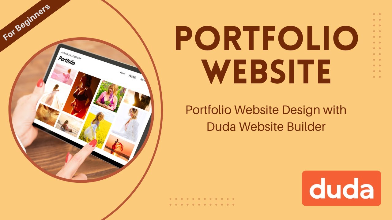 Create Portfolio Website with Duda ✅ Duda Website Builder Tutorial
