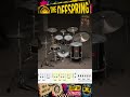 The Offspring Pretty Fly - Drum Cover with sheet music how to play tutorial #drumcover #tutorial 2