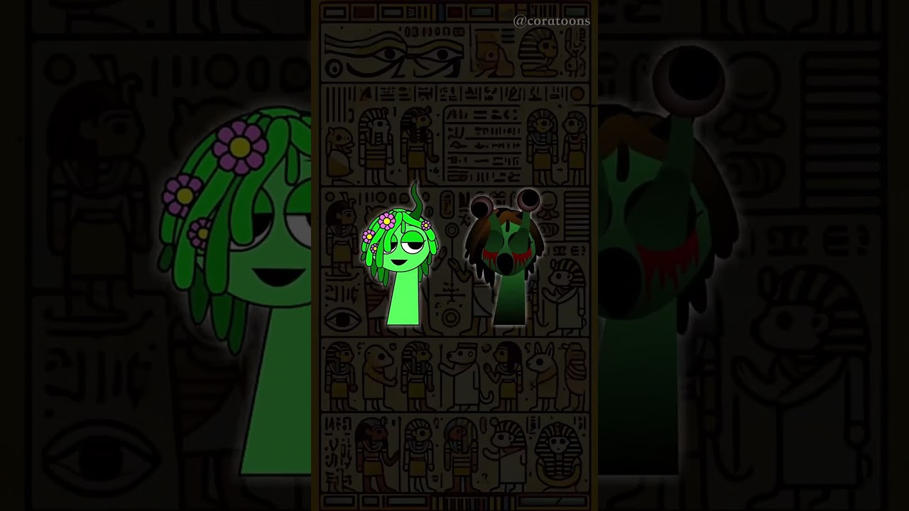 Sprunki Vineria Dance Challenge: Egypt Dance | Brainrot 