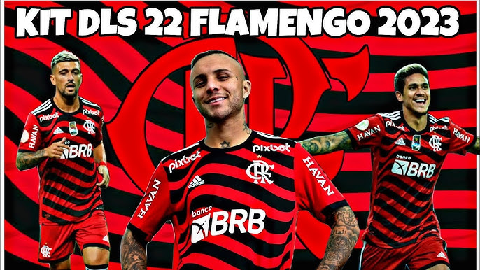 kit do flamengo football league 2023 