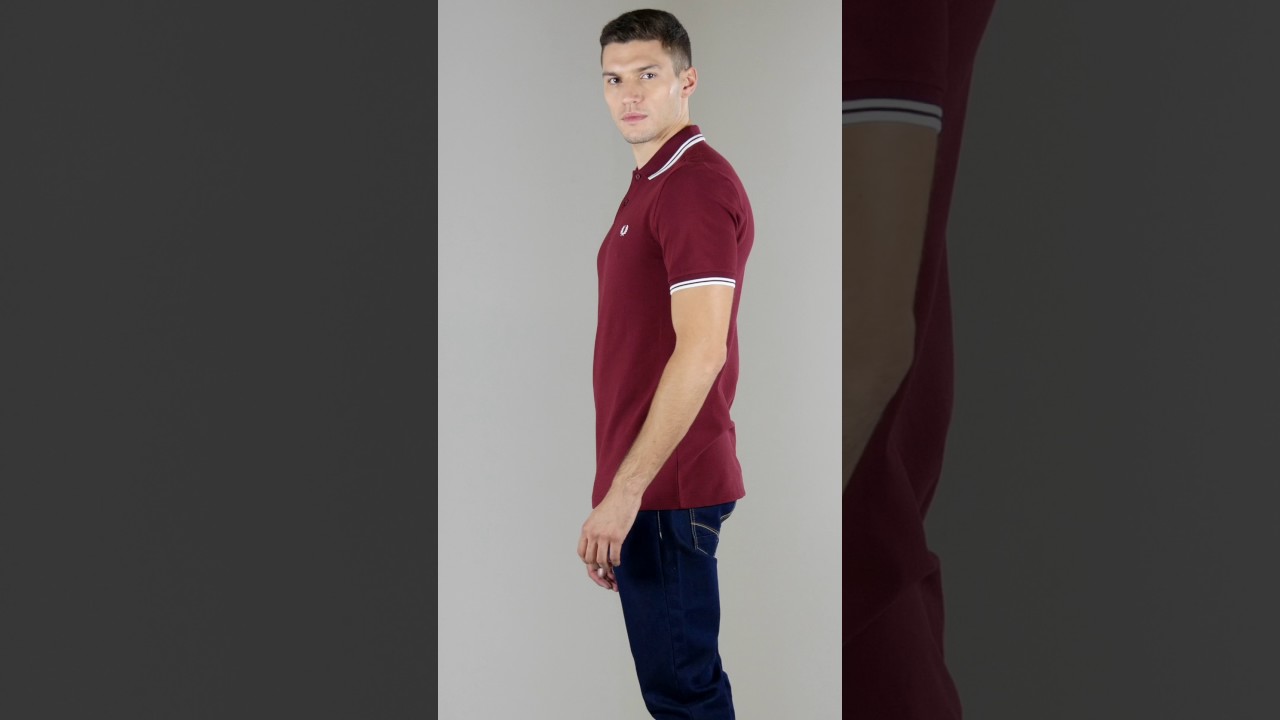 Studio - Fred Perry Twin Tipped Polo
