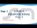 LÓGICA PROPOSICIONAL parte 4 (Circuitos lógicos)