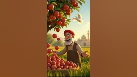 The apple tree of the farmer and the pigeon did not bear apples 😭 #ai ##pigeon #farmer #apple