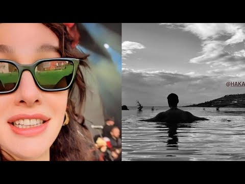 Sono arrivate le foto dell'amante di Birce Akalay, Hakan Kurtaş, dal mare.!#birceakalay