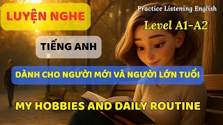 Práctica básica de comprensión auditiva en inglés para principiantes y personas mayores || Mis pa... screenshot 4