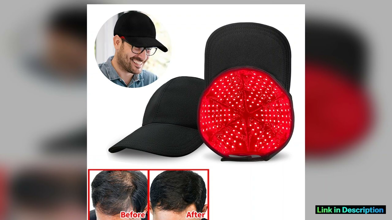 Red Light Therapy Cap Hat for Hair Care Home Use 180LEDs Near Infrared 660nm 850nm 940nm Treatment