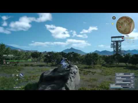 Final Fantasy Xv 筆直螺旋角 早期大劍刷法 Youtube