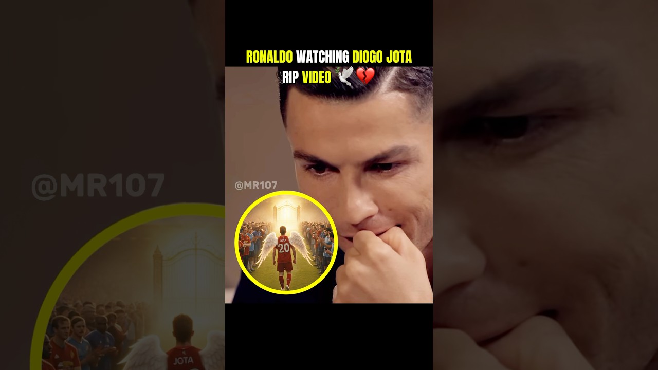 Ronaldo Reaction Diogo Jota 🕊️💔