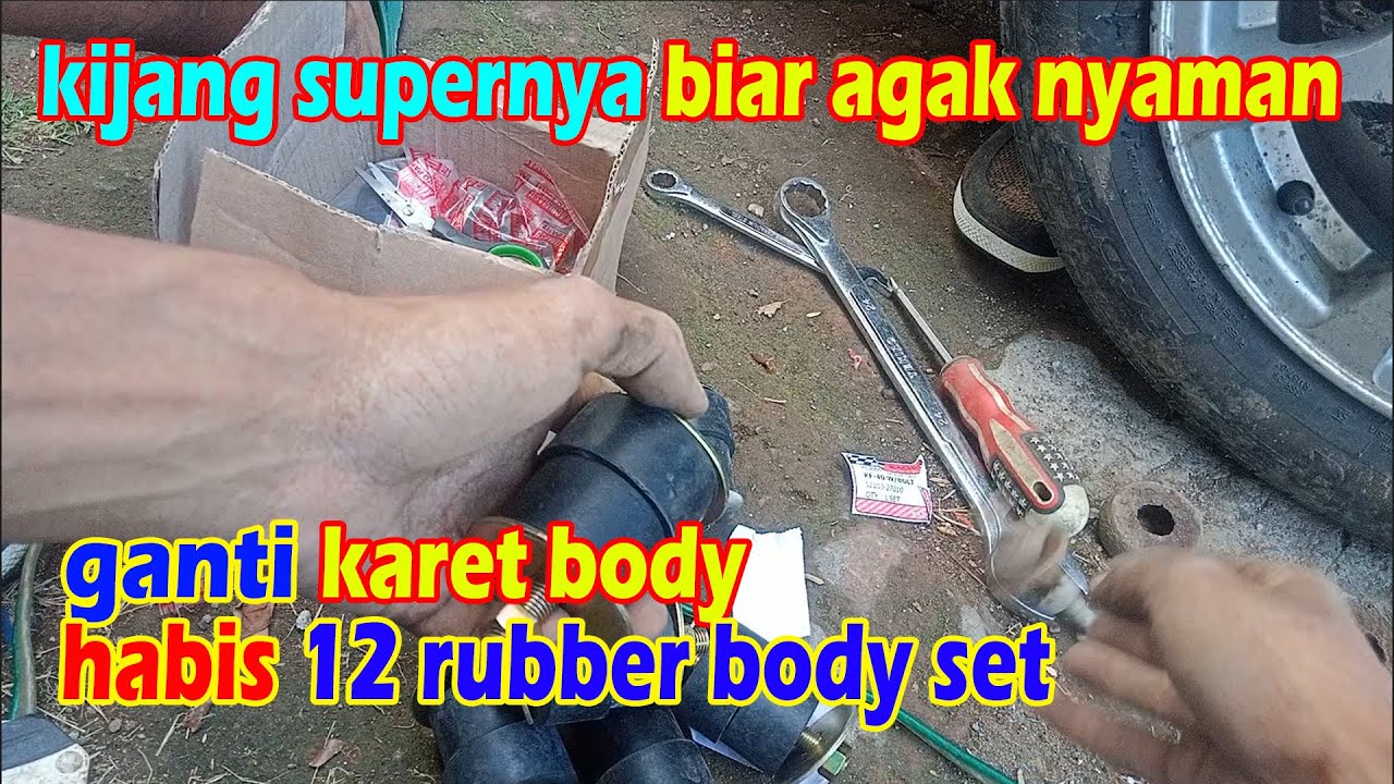 ganti karet body KIJANG SUPER sendiri ala automanualchannel