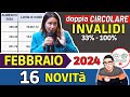 🔴 INVALIDI PARZIALI e TOTALI 16 NOVITÀ FEBBRAIO 2024 ➡ IMPORTI INCREMENTI PENSIONE ADI BONUS INPS