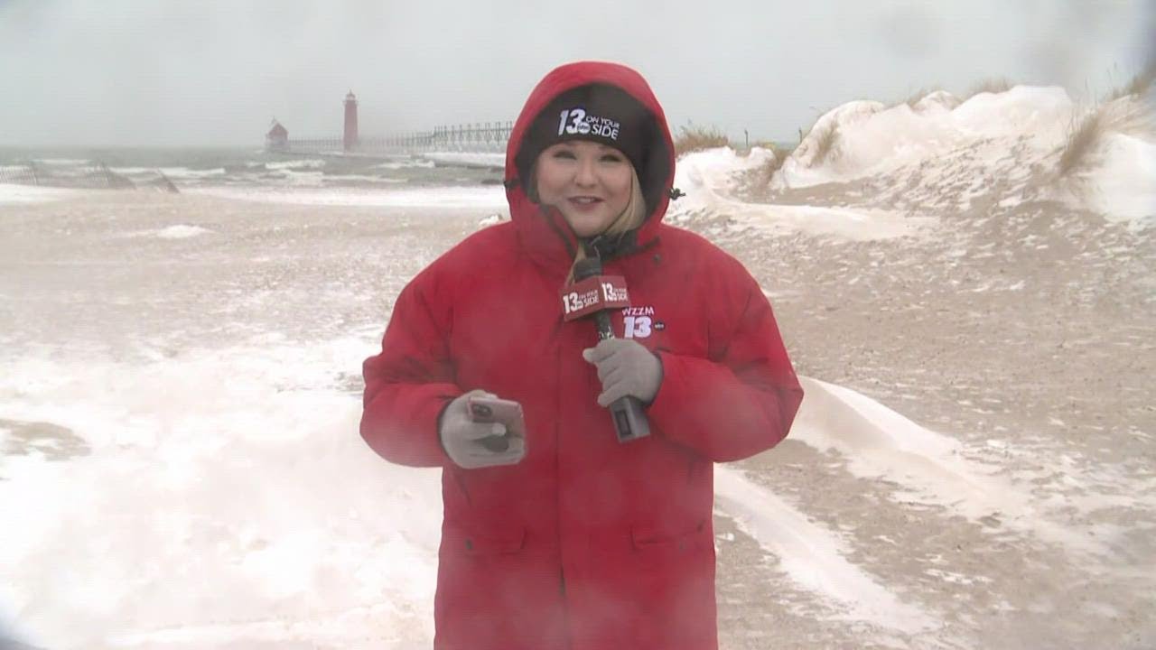 West Michigan is digging out after the snow - YouTube