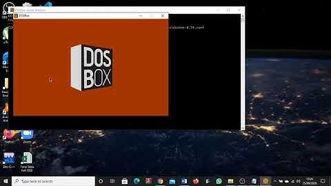 Assembly language tutorial 1, How to install Dosbox and Masm ,How to run the program in drobbox .