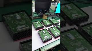 Fanless Embedded Industrial PC Assembly & QC Test | SINSMART Small-batch Order Testing #Shorts
