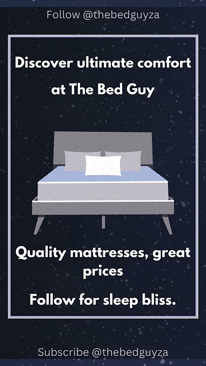 The Bed Guy! Discover ultimate comfort