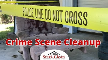 Crime Scene Cleanup Services by Steri Clean Inc.