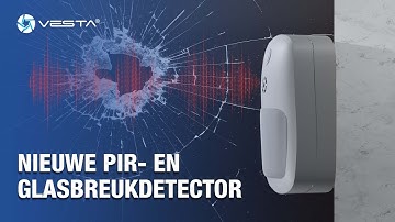 Nieuwe PIR- en glasbreukdetector VESTA | By Demes