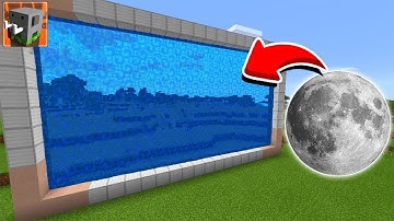 I Made A Portal To The MOON DIMENSION In Craftsman