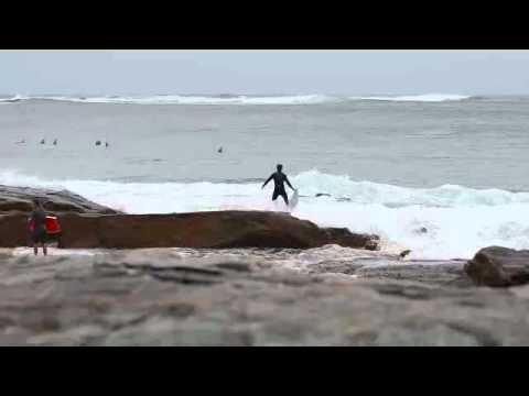 Surfing Fail - Washed Back Over Reef