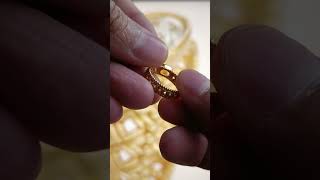 From 3D model to 3D printed to final model - need setting gemstone - jewelry ring 3dprint gold