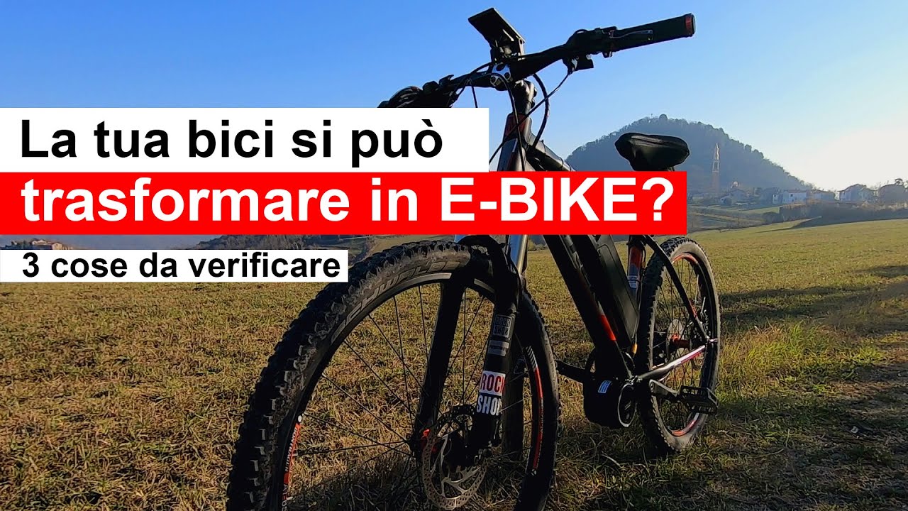 Come trasformare la bici in e-bike | Kit Bafang 750w | Ivan Zogia - YouTube