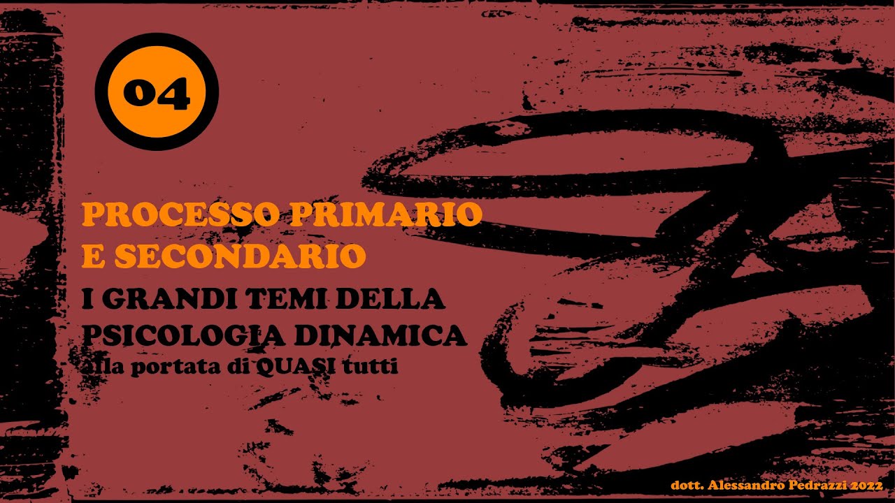 Psicologia dinamica alla portata di (quasi) tutti 004 Processo primario e secondario YouTube Psicologia dinamica alla portata di (quasi) tutti 004 Processo primario e secondario YouTube
