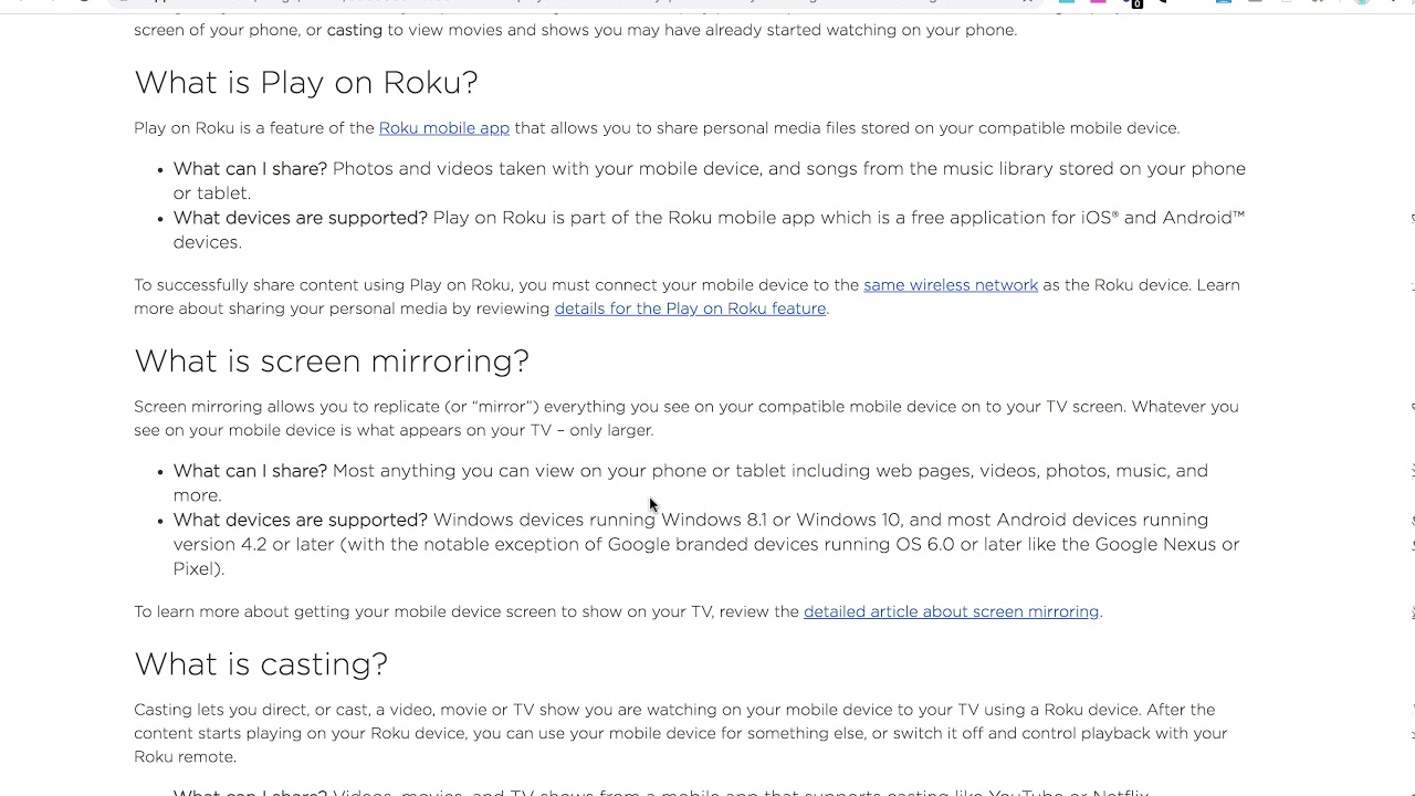 How to STREAM from PHONE to ROKU? - YouTube