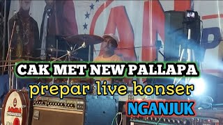 prepar CAK MET NEW PALLAPA//live konser GOR Nganjuk//AN promosindo