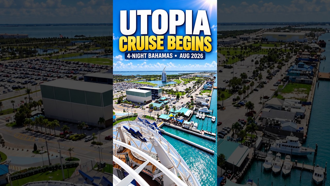 Utopia of the Seas Embarkation From Port Canaveral