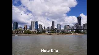 Note 8 Quick Zoom Test and Comparison