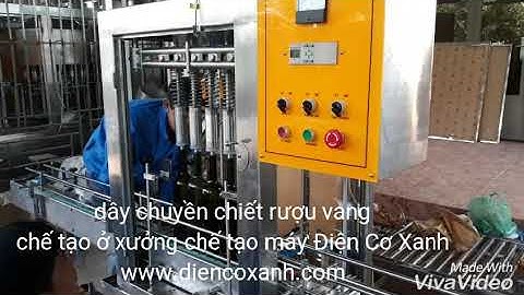 DÂY CHUYỀN CHIẾT RƯỢU VANG