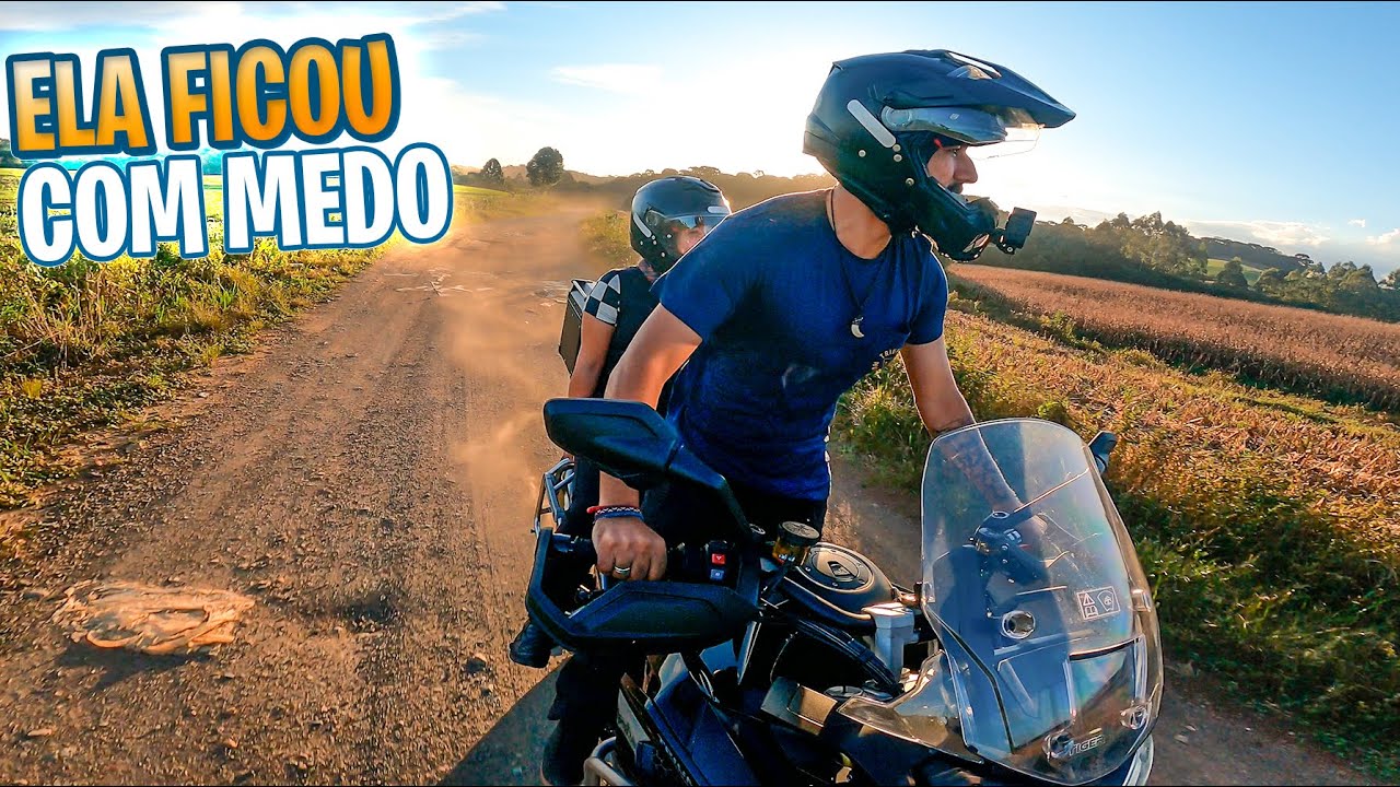 AVENTURA DE MOTO PELA SERRA CATARINENSE! 4K