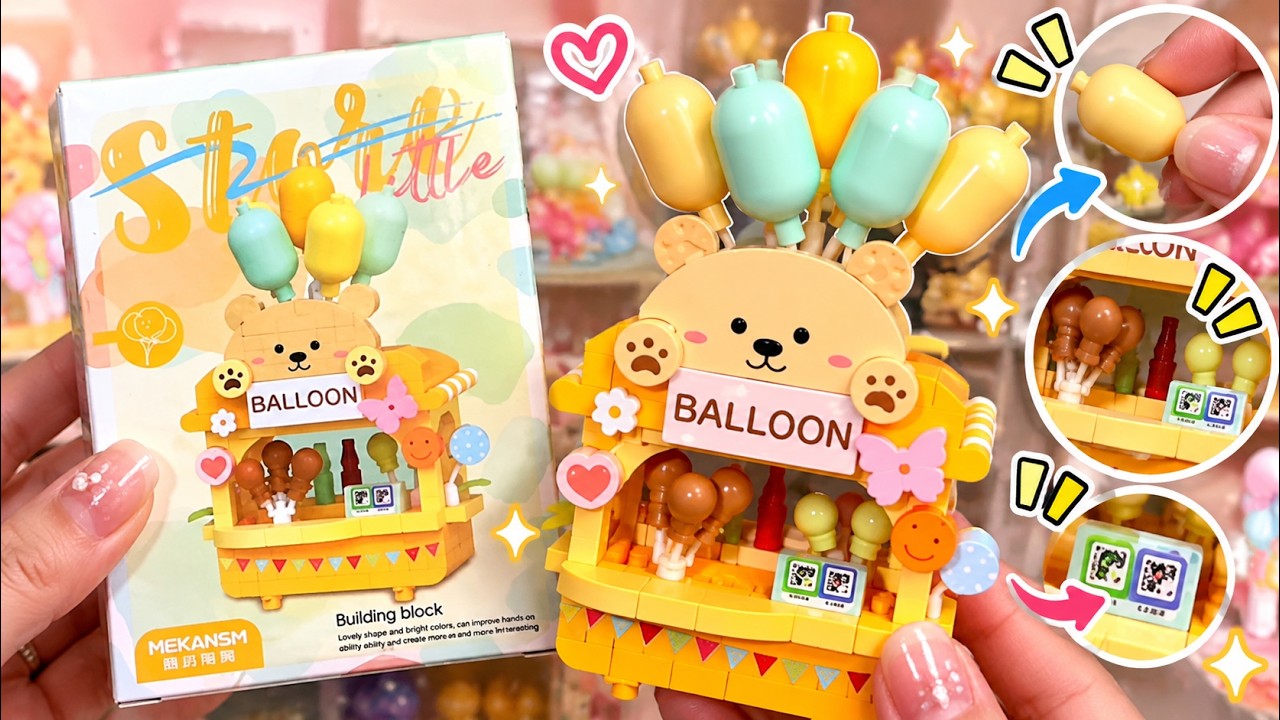 Scepter Mini Balloon Building a Cute Mini Balloon Shop 🎈🐻 DIY ASMR - YouTube