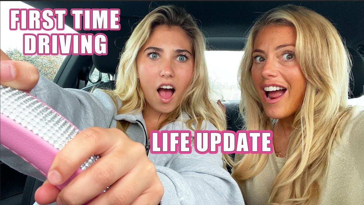 Впервые за рулём своей новой машины! Новости из жизни с мамой! | Рози Макклелланд