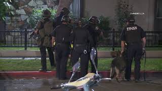 Pursuit Suspect Standoff & Capture | ANAHEIM, CA   10.19.21
